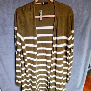 Talbots Linen Cartigan